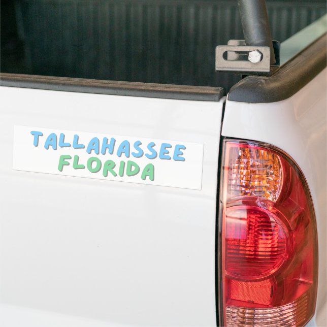 Adesivo Para Carro Tallahassee Florida (No caminhão)
