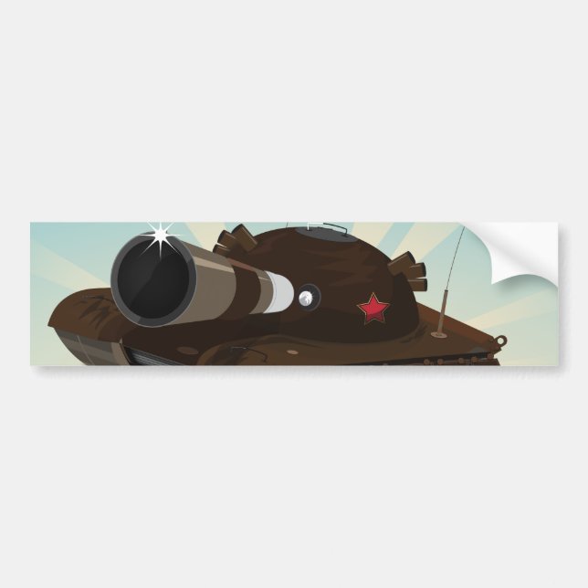 Adesivo Para Carro Tanque Militar (Frente)