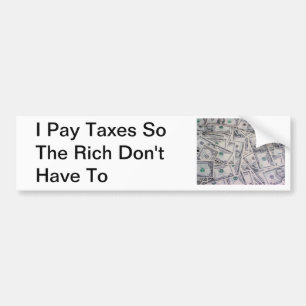 Adesivo Para Carro Taxe os ricos