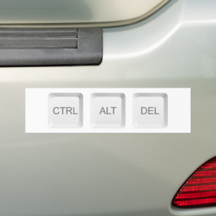 Adesivo Para Carro Teclado do computador DEL CTRL ALT ALT do Slippery
