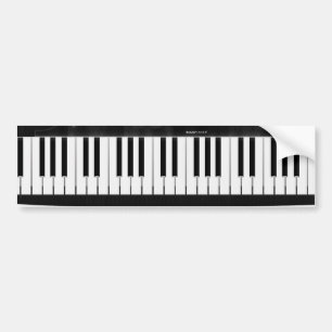 Adesivo Para Carro Teclado eletrônico