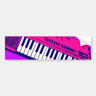 Adesivo Para Carro Teclado sintetizador Corey Tiger 80s