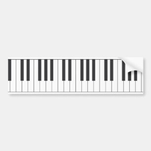 Adesivo Para Carro teclas de piano
