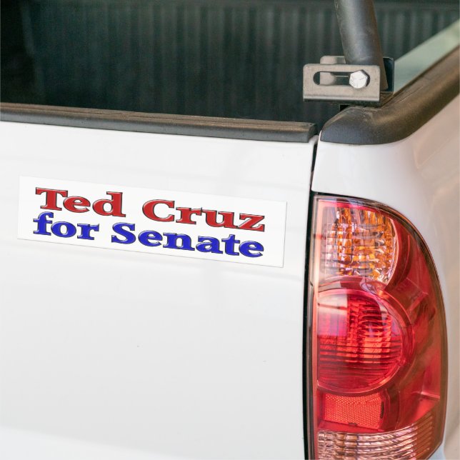 Adesivo Para Carro Ted Cruz para Senado (No caminhão)