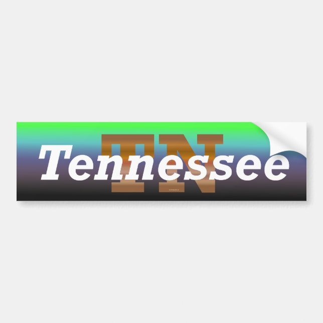 Adesivo Para Carro TEE Tennessee (Frente)