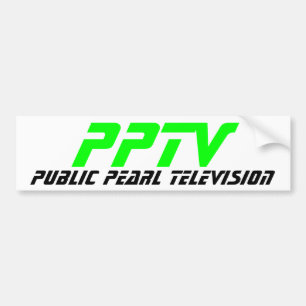 Adesivo Para Carro Televisão pública da pérola