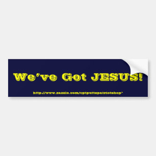 Adesivo Para Carro Temos o JESUS!
