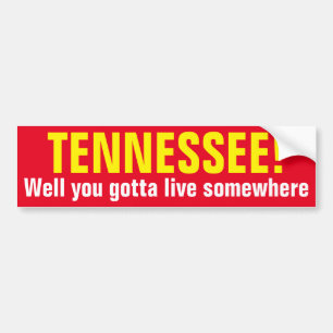 Adesivo Para Carro TENNESSEE! - Bom você conseguiu viver em algum