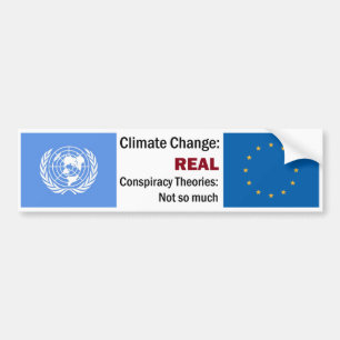Adesivo Para Carro Teorias das alterações climáticas > de conspira