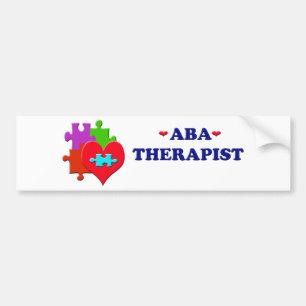 Adesivo Para Carro Terapeuta do ABA