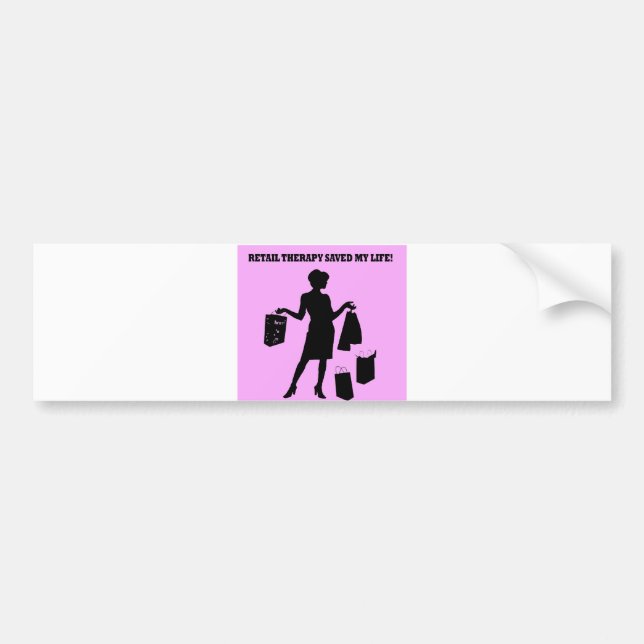 Adesivo Para Carro terapia de varejo (Frente)