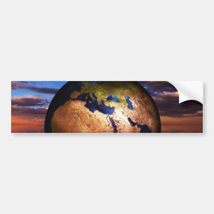 Adesivo Para Carro Terra-216834 FANTASY SCIENCEFICTION PLANETS ALIEN