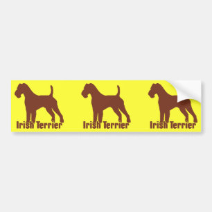 Adesivo Para Carro Terrier irlandês