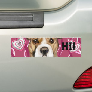 ADESIVO PARA CARRO TERRIER STAFFORDSHIRE AMERICANO