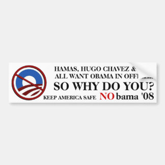Adesivo Para Carro Terroristas de NObama