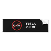 Tesla - Simples CLUB ANTI ELON TESLA - preto