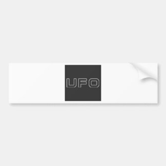 Adesivo Para Carro teste do UFO