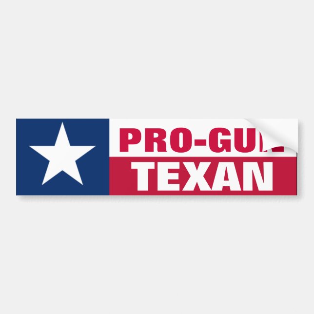 Adesivo Para Carro Texan da Pro-Arma (Frente)