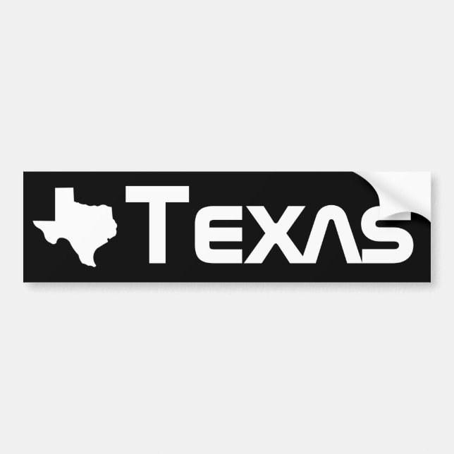 Adesivo Para Carro Texas (Frente)