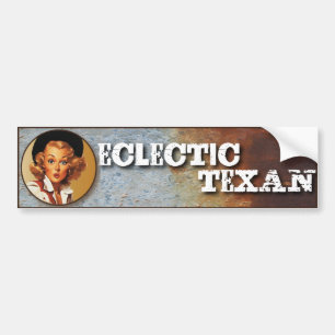 Adesivo Para Carro Texas ecléctico: Texan ecléctico!