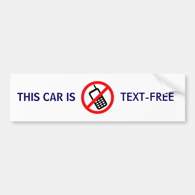 Adesivo Para Carro TEXT-FREE - autocolante no vidro traseiro (Frente)