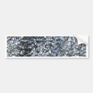 Adesivo Para Carro Textura de árvore de abertura de neve