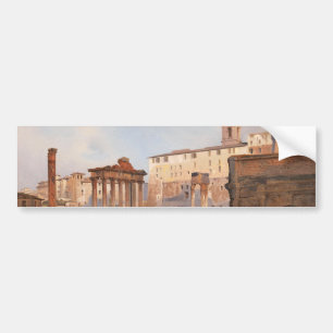 Adesivo Para Carro The Ancient Roman Forum (por Ippolito Caffi)