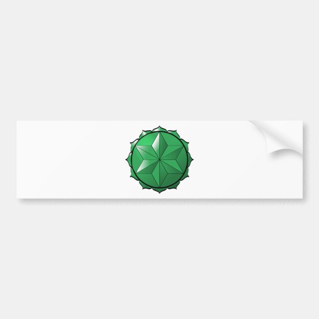 Adesivo Para Carro The Heart Chakra (Frente)