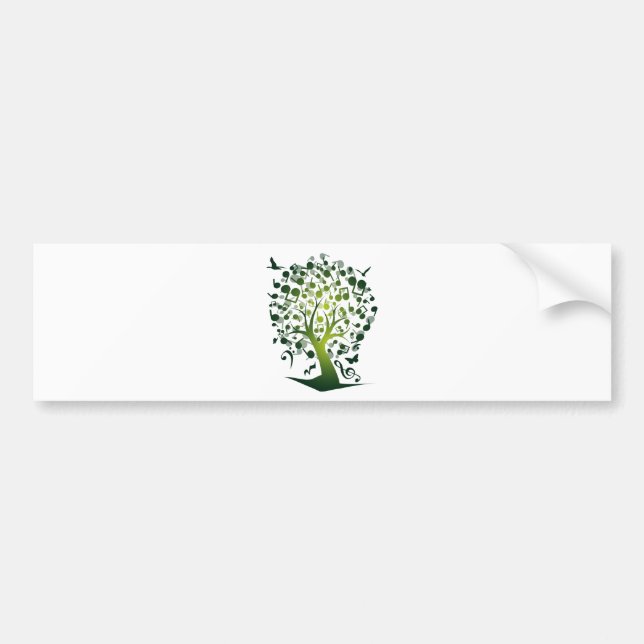 Adesivo Para Carro The_Music_Tree (Frente)