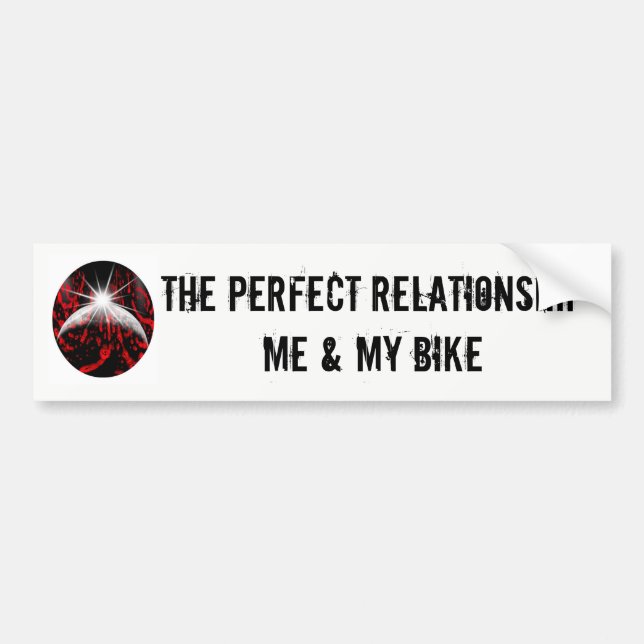 Adesivo Para Carro The perfect relationship sticker (Frente)