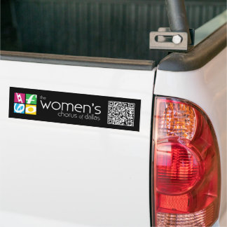 Adesivo Para Carro The Women's Chorus of Dallas Logo QR Code