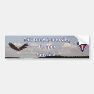 Adesivo Para Carro ThistruckworksforyouAmerica1_noribbons