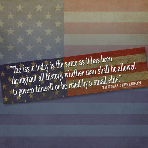Adesivo Para Carro Thomas Jefferson Bumper Stickers