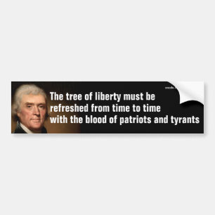 Adesivo Para Carro Thomas Jefferson Tree of Liberty Cote