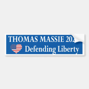 Adesivo Para Carro Thomas Massie 2028 