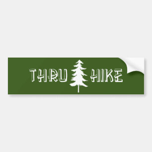 Adesivo Para Carro Thru Hike