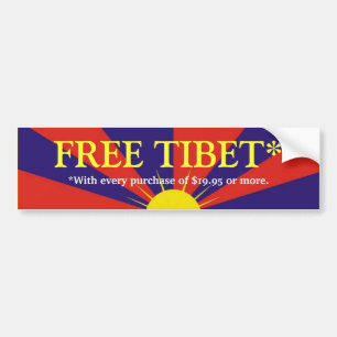 ADESIVO PARA CARRO TIBET* LIVRE