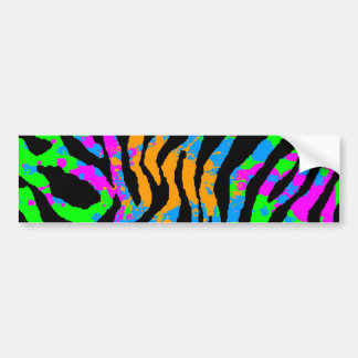 Adesivo Para Carro Tigre de Tigre de Pintura Splatter 80s