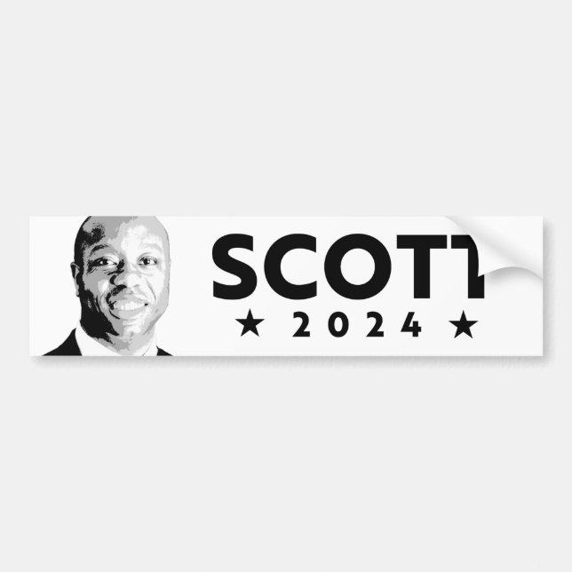 ADESIVO PARA CARRO TIM SCOTT 2024 BUMPER STICKER (Frente)
