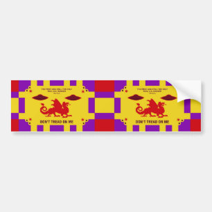 ADESIVO PARA CARRO TIRO DOBRO/BANDEIRA FUTURA