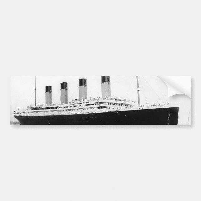 Adesivo Para Carro Titanic RMS (Frente)