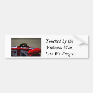 Adesivo Para Carro Tocado pela guerra do vietname, a fim de que não