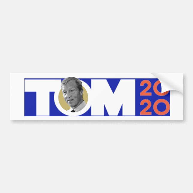 Adesivo Para Carro Tom Steyer 2020 (Frente)