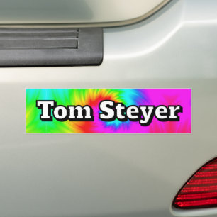 Adesivo Para Carro Tom Steyer ( você pode mudar as palavras )