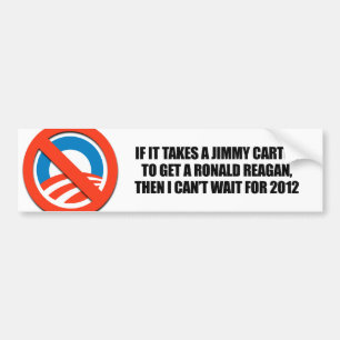 Adesivo Para Carro Toma Jimmy Carter para obter um Reagan