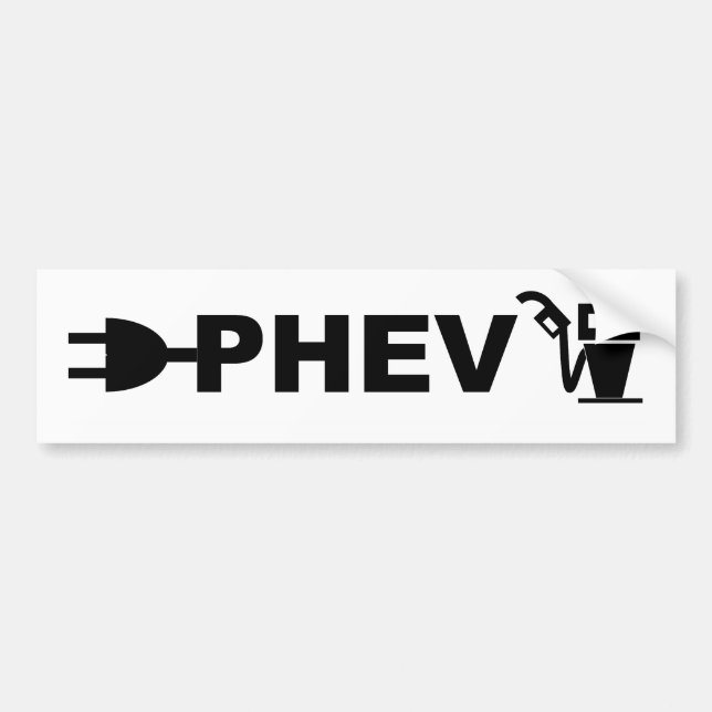 Adesivo Para Carro Tomada e bomba de PHEV (Frente)