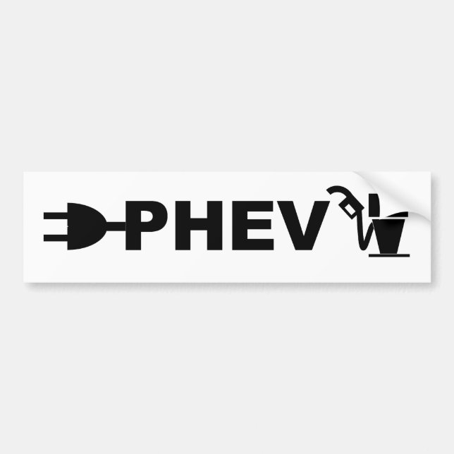 Adesivo Para Carro Tomada e bomba de PHEV (Frente)