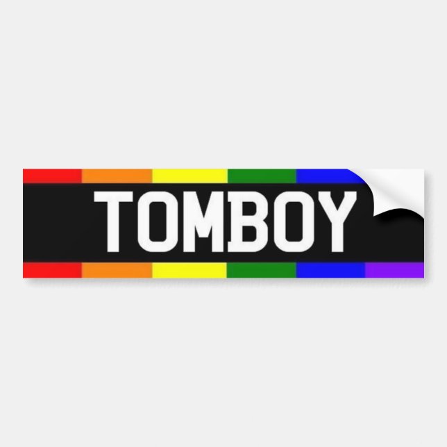 Adesivo Para Carro Tomboy (Frente)