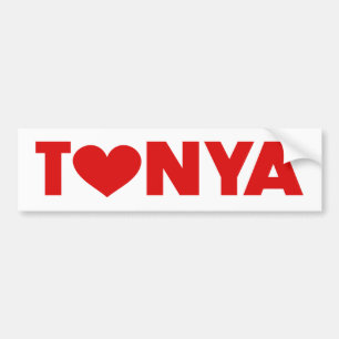 Adesivo Para Carro Tonya Love