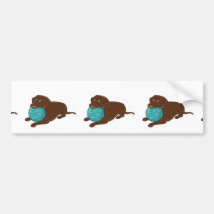Adesivo Para Carro Toque de bola de mascar de chocolate LR